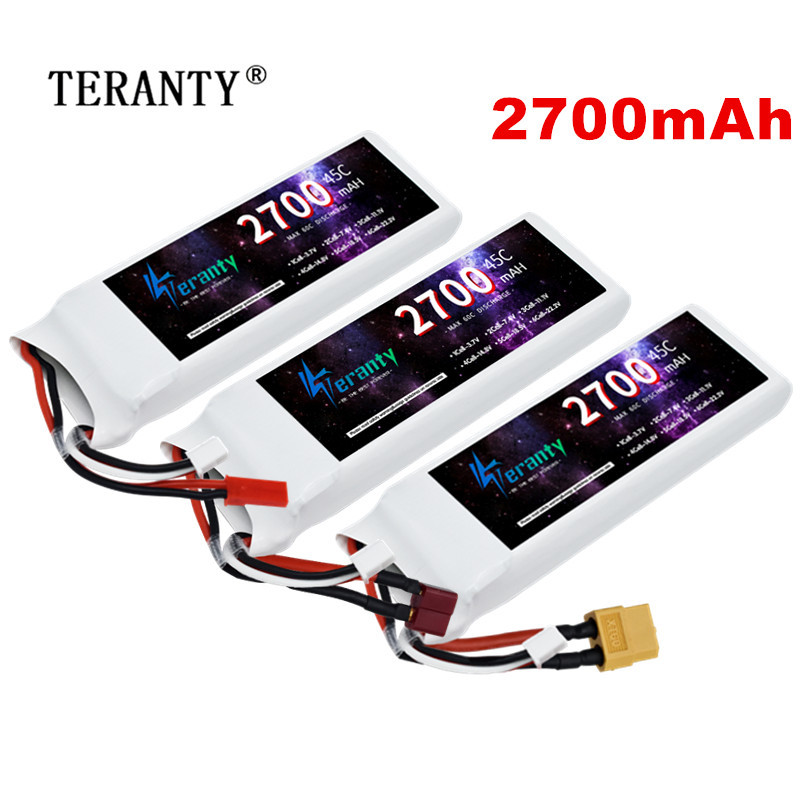 Rc Hobby Models - 1/3PCS 2S 7.4V Lipo 배터리 2700mAh