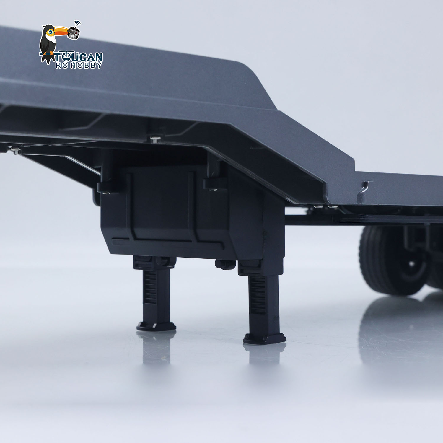 Rc Hobby Toucan - 미국산 73.5CM 플라스틱 세미 트레일러 플랫베드