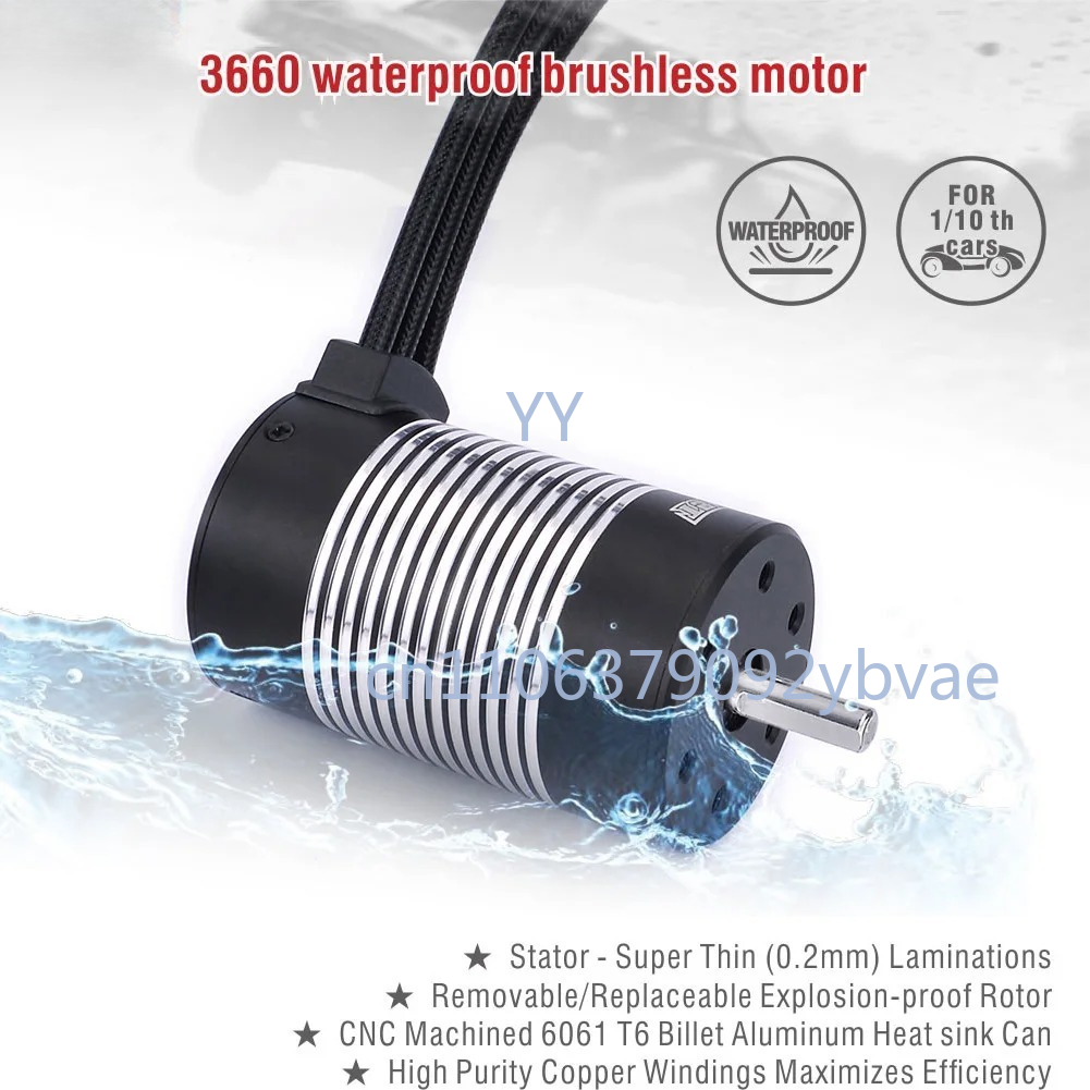 Brushless Motor 3650 - 3650 방수 브러시리스 모터 RC 자동차