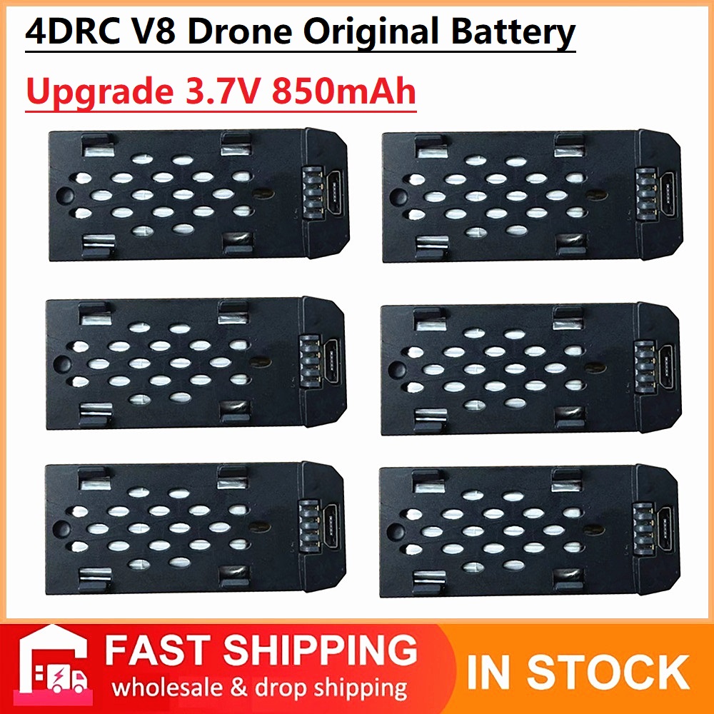 Top Rc Hobby Mini Xcub - 4DRC V8 드론 원래 배터리 3.7V