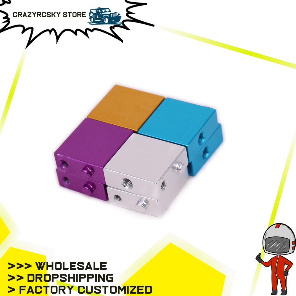 Rc Hobby Monster Truck - RCAWD 2 PCS 알루미늄 서보 마운트