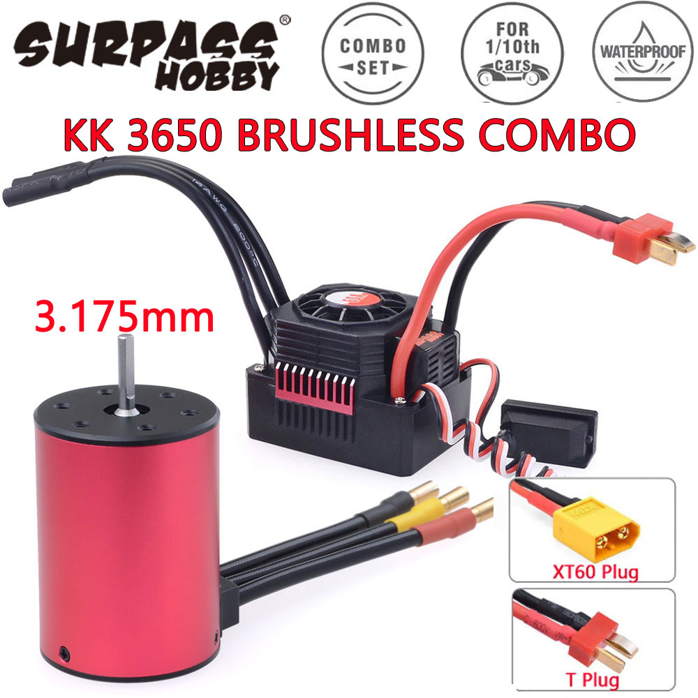 Brushless Motor 3650 - Surpass Hobby KK 3650 콤보 방수