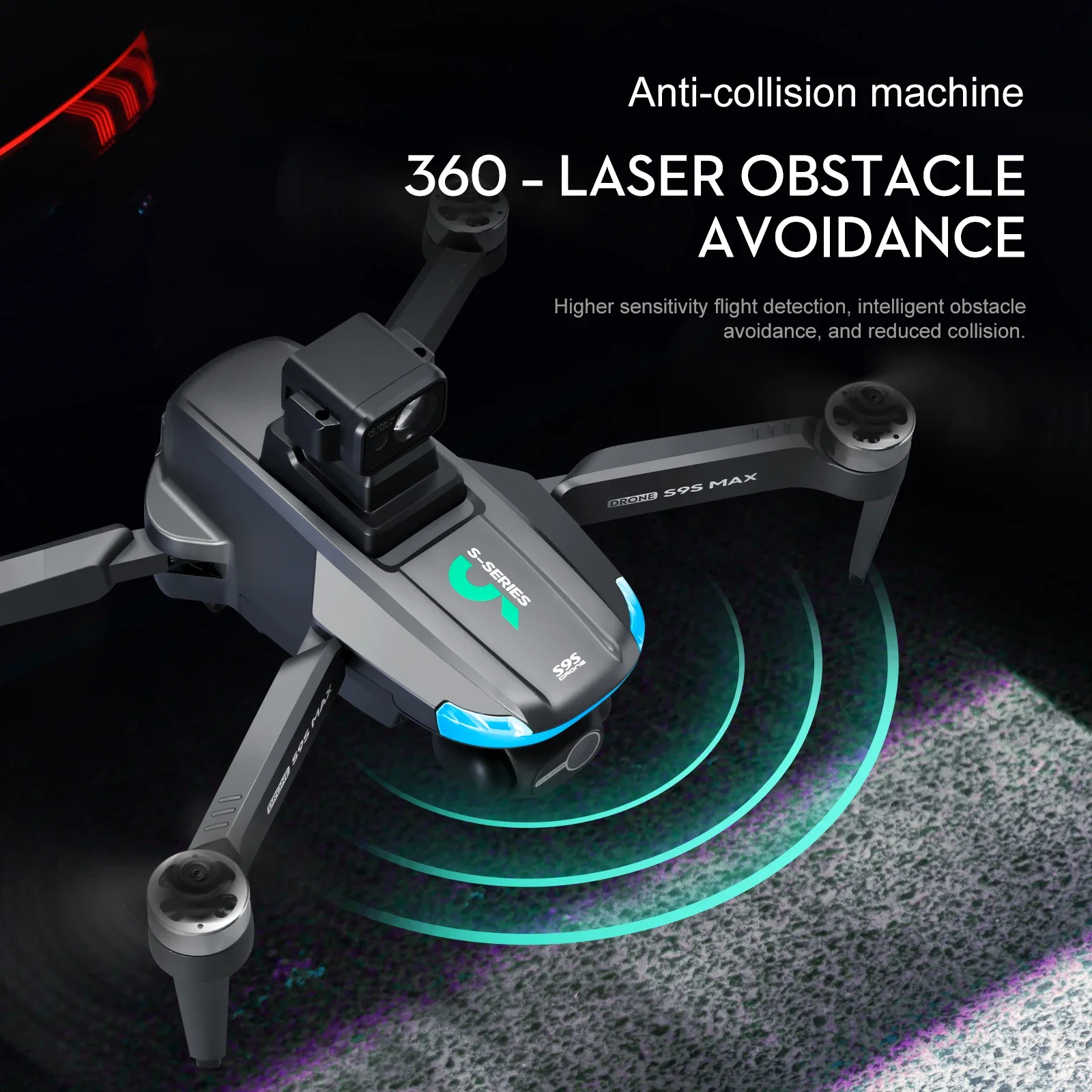 새로운 S9S MAX 미니 드론 4K 2축 PTZ HD - Top Rc Hobby Mini Xcub 리뷰 및 가격