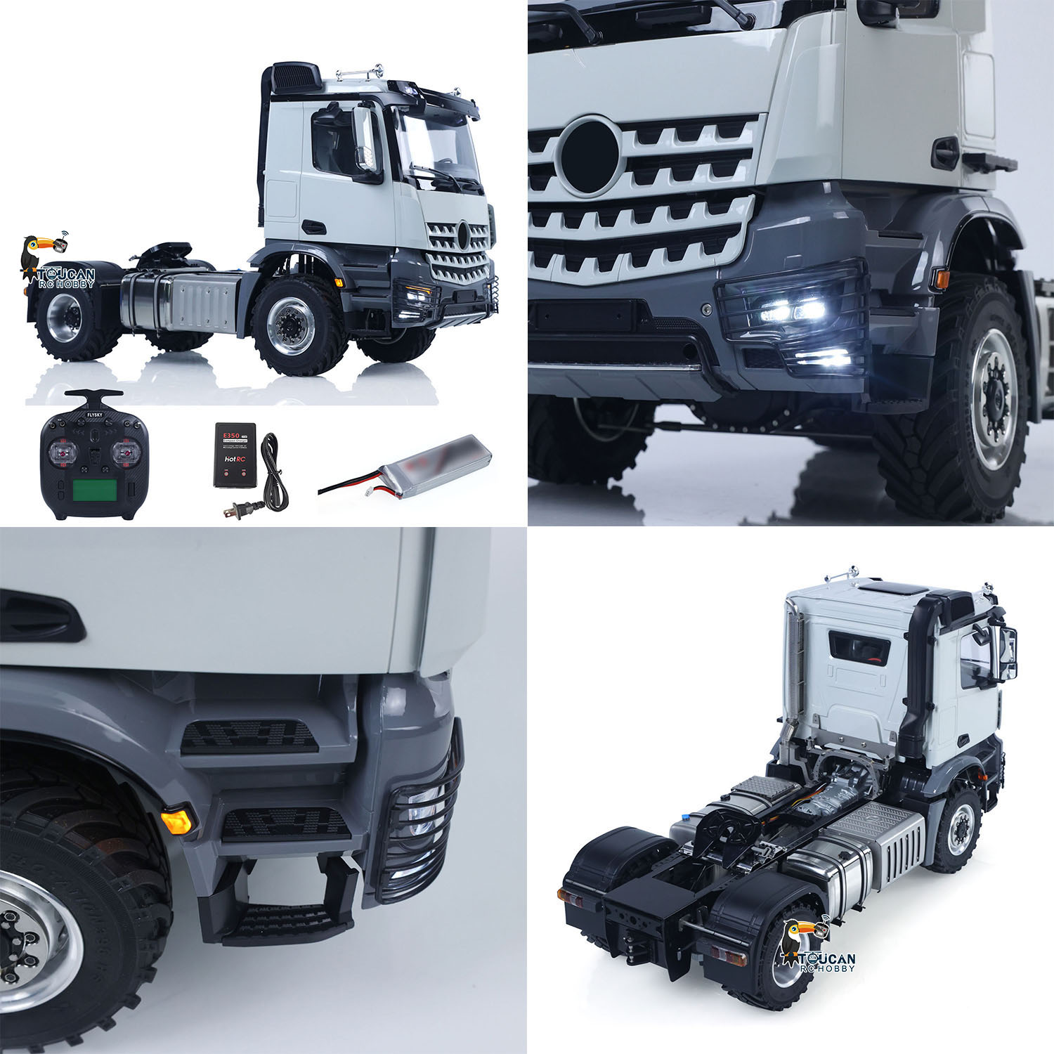 3단 속도 RTR 모델 1/14 RC 트랙터 트럭 BZ - Rc Hobby Farm 리뷰 및 가격
