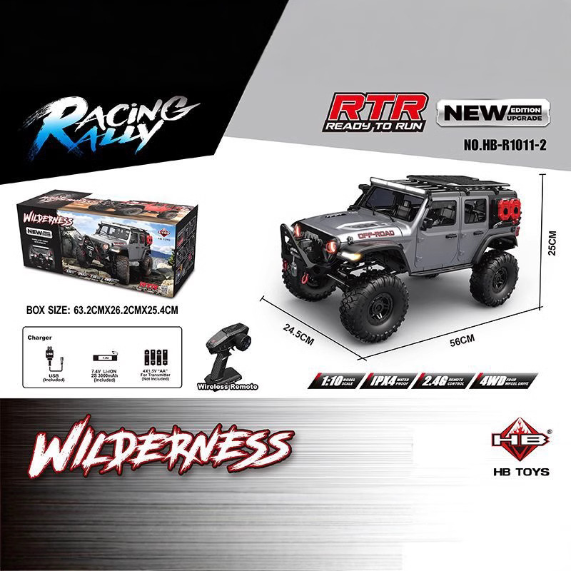HB 1/10 4륜구동 R1011 신형 업그레이드 랭글 - Rc Hobby Pro 리뷰 및 가격
