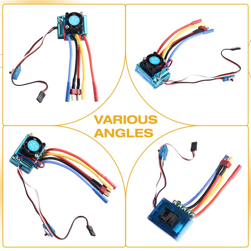 MACH-60A 브러시리스 ESC 속도 컨트롤러(T 플 - Brushless Motor 3650 리뷰 및 가격