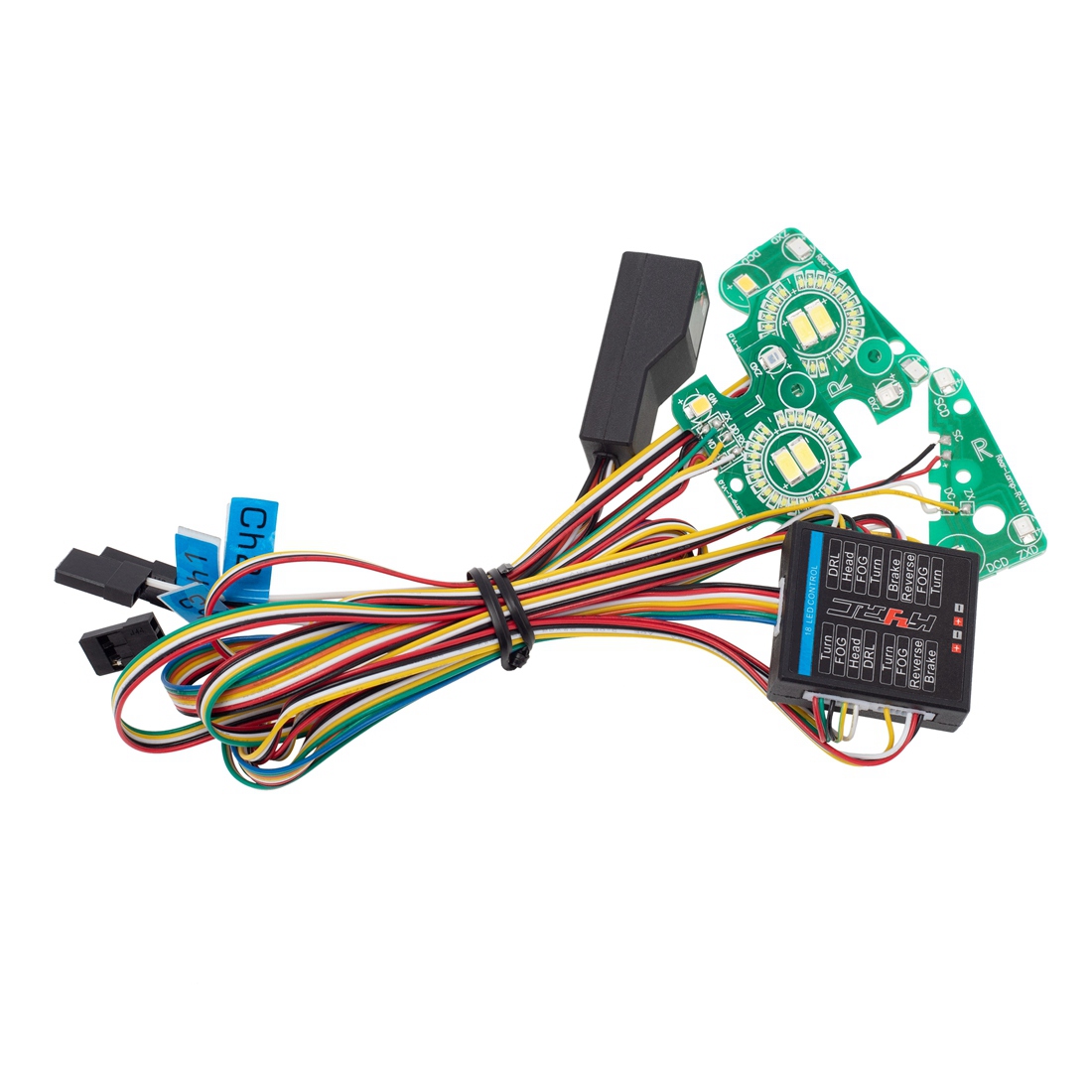 LED 조명 시스템 전방 및 후방 램프 그룹, 트랙사스 - Rc Hobby Toucan 리뷰 및 가격