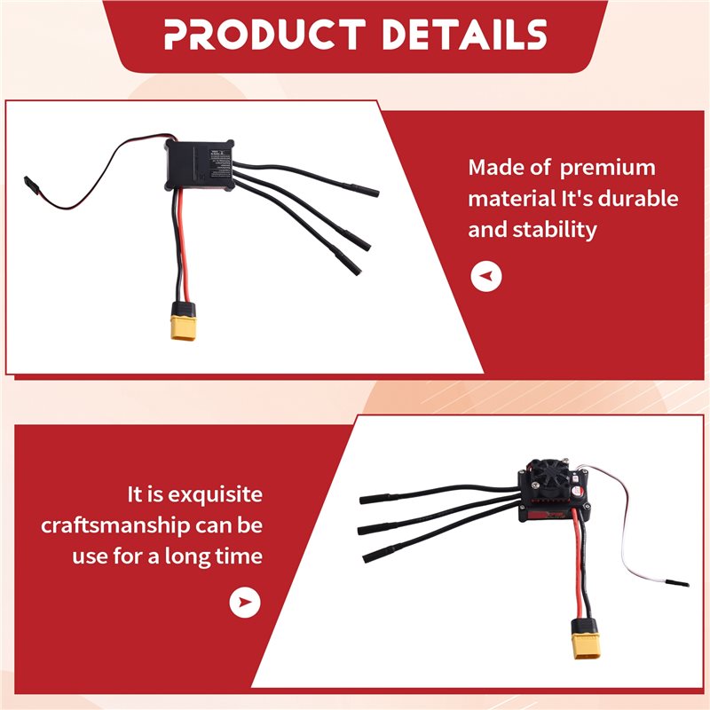 MACH-RC 75A 브러시리스 ESC 전자 속도 컨트 - Brushless Motor 3650 리뷰 및 가격
